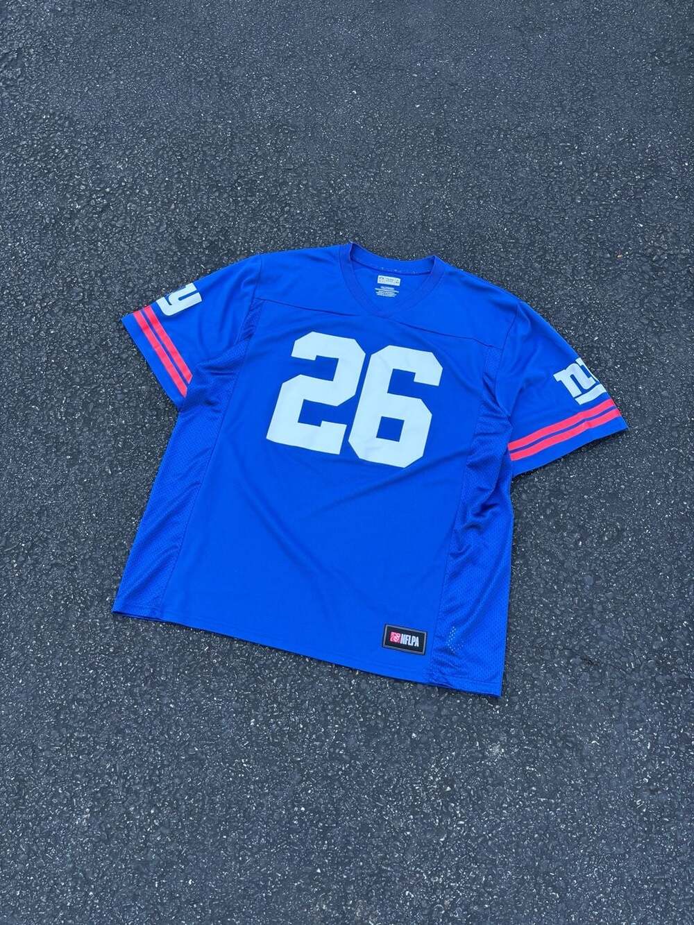 NFL Team Apparel New York Giants Saquon Barkley Jersey Size 2XL Blue
